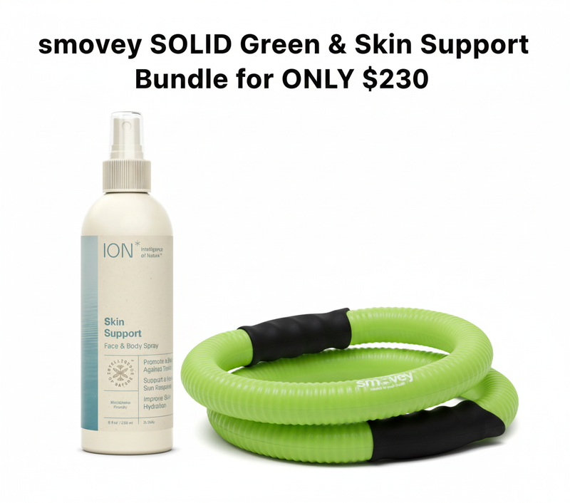 smovey SOLID Green + ION* Skin Support Bundle