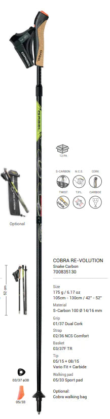 Gabel Cobra Re-Volution A.I Snake Carbon Starter Package (Member Discount)
